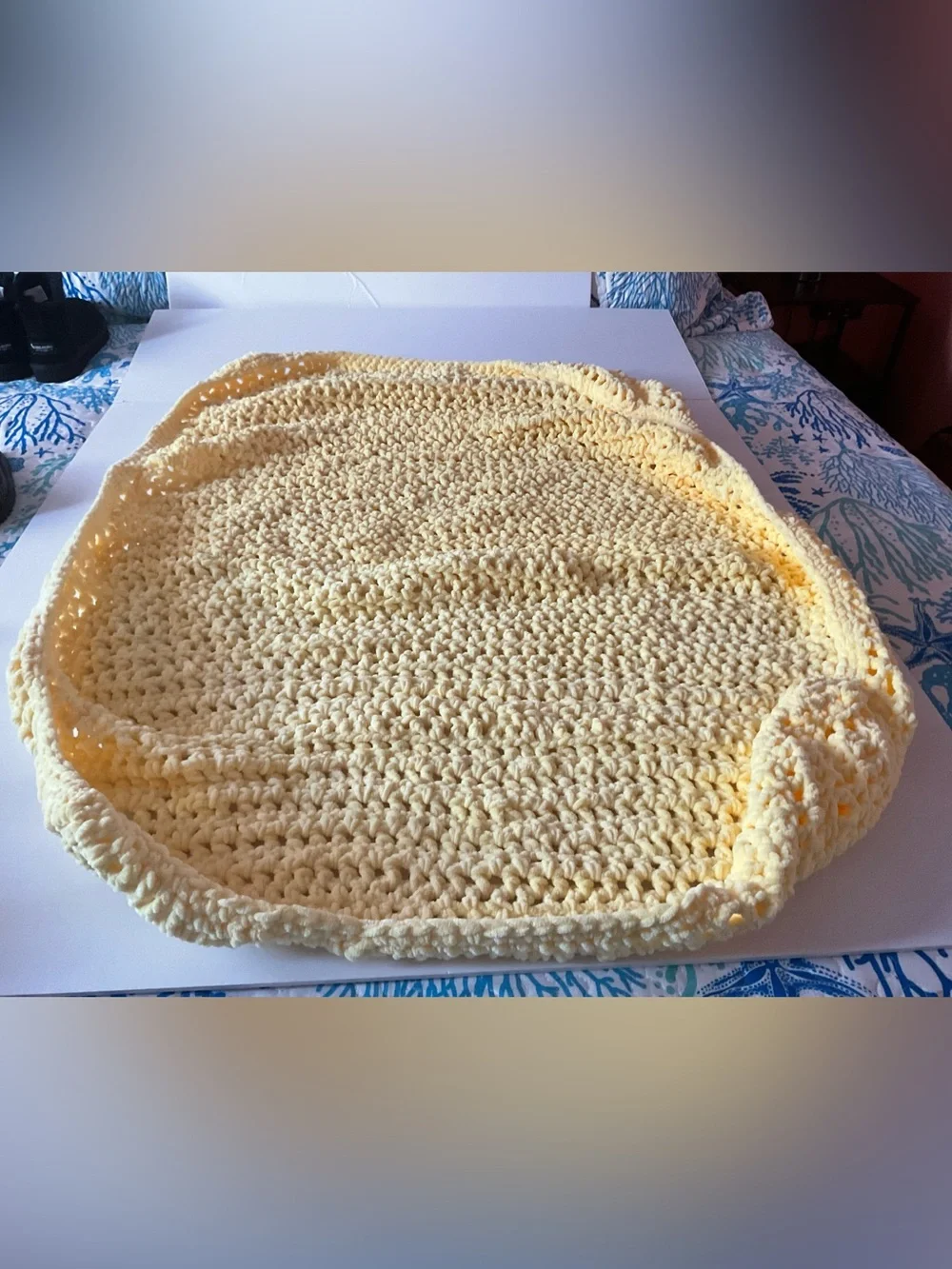 Handmade hand crocheted